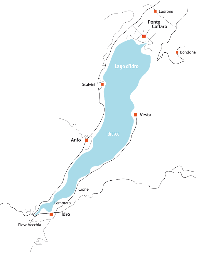 Idro - Reiseführer Lago d'Idro - Urlaubsgebiet der Extraklasse