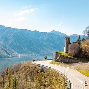Bild zeigt den Idrosee in Italien